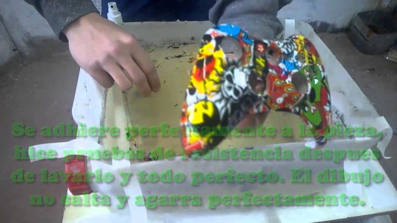 colorea tus impresiones 3d con hydro dipping