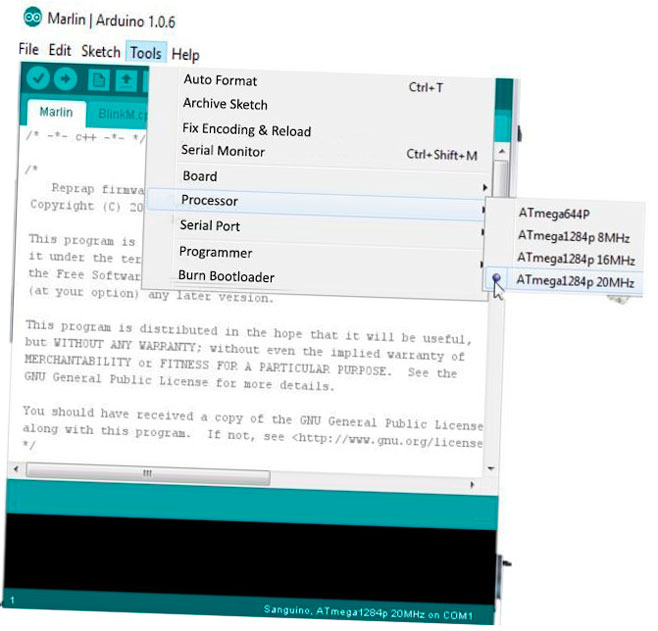 como configurar el firmware marlin y cargarlo en su impresora 3d 5f6bd83439ec0