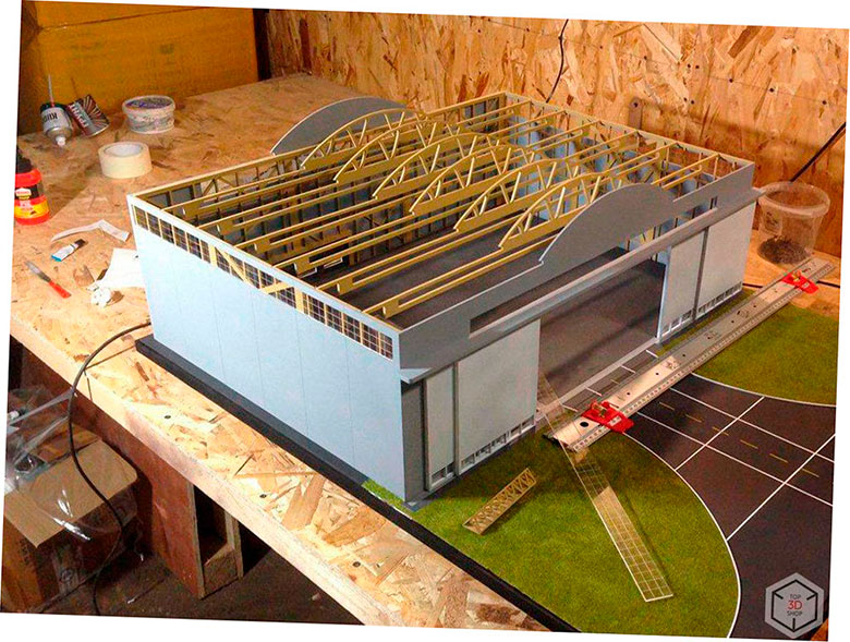 como hicimos un hangar para boeing 747 impresion 3d en la fabricacion de modelos arquitectonicos 5f6bda6913e08