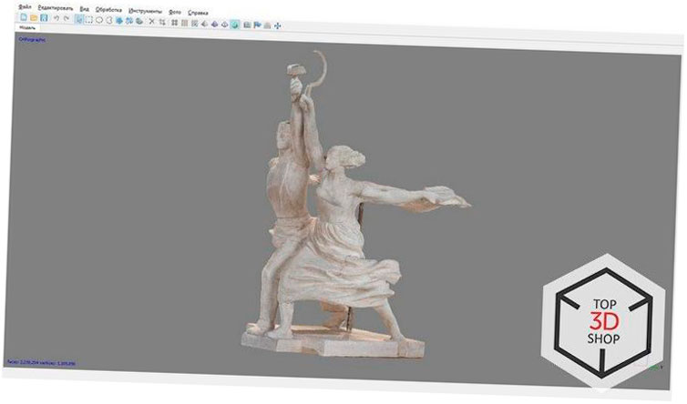 como hicimos una copia impresa en 3d de la escultura de la mujer trabajadora y koljos para el museo del parlamento europeo 5f6bd1b60da79