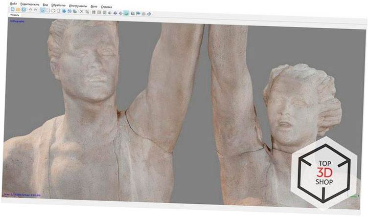 como hicimos una copia impresa en 3d de la escultura de la mujer trabajadora y koljos para el museo del parlamento europeo 5f6bd1b893612