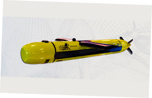 como kraken sonar rapidamente hizo un prototipo de un dron submarino 5f6bd69c1851c