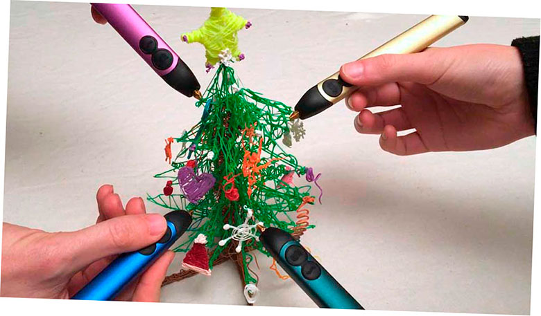 Árbol de Navidad impreso en 3D