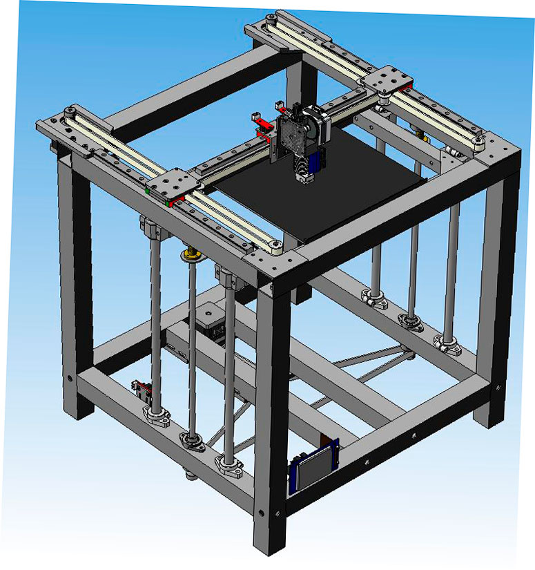 impresoras 3d de extrusion de aluminio pros y contras de un marco hecho en casa 5f6bd4fd99bd7