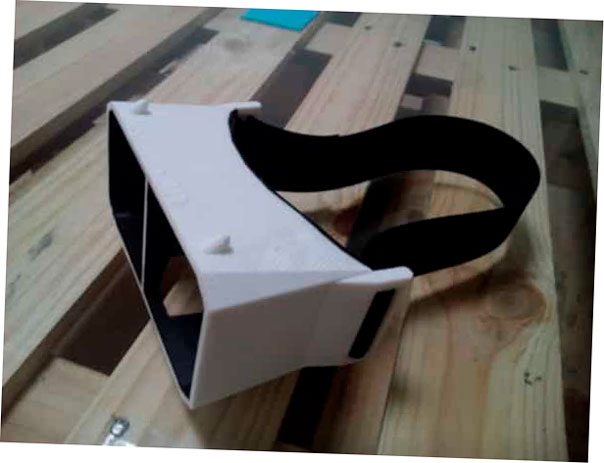 Los auriculares VR más fáciles de imprimir en 3D.
