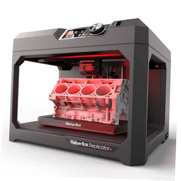 El nuevo Makerbot Replicator Plus 6th Generation.