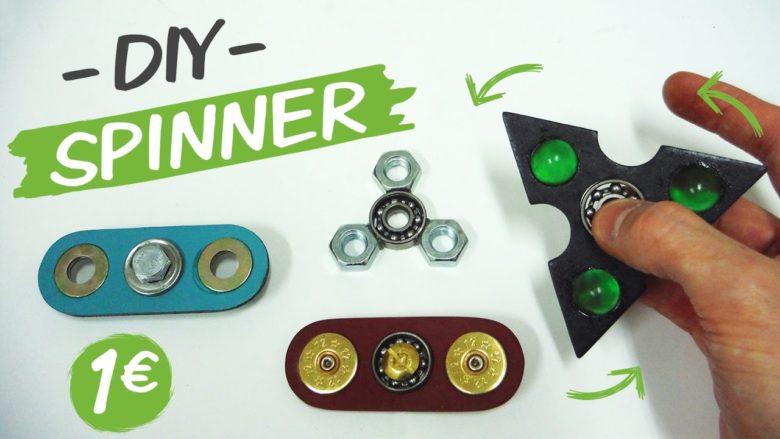 un fidget spinner casero como hacer uno tu mismo